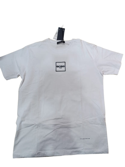 T-shirt MUSTANG BOSS con logo centrale 3D 048