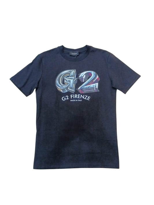 T-shirt G2 FIRENZE con maxi logo colorato 11T