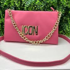 Pochette donna ICON con logo dorato grace 13a03