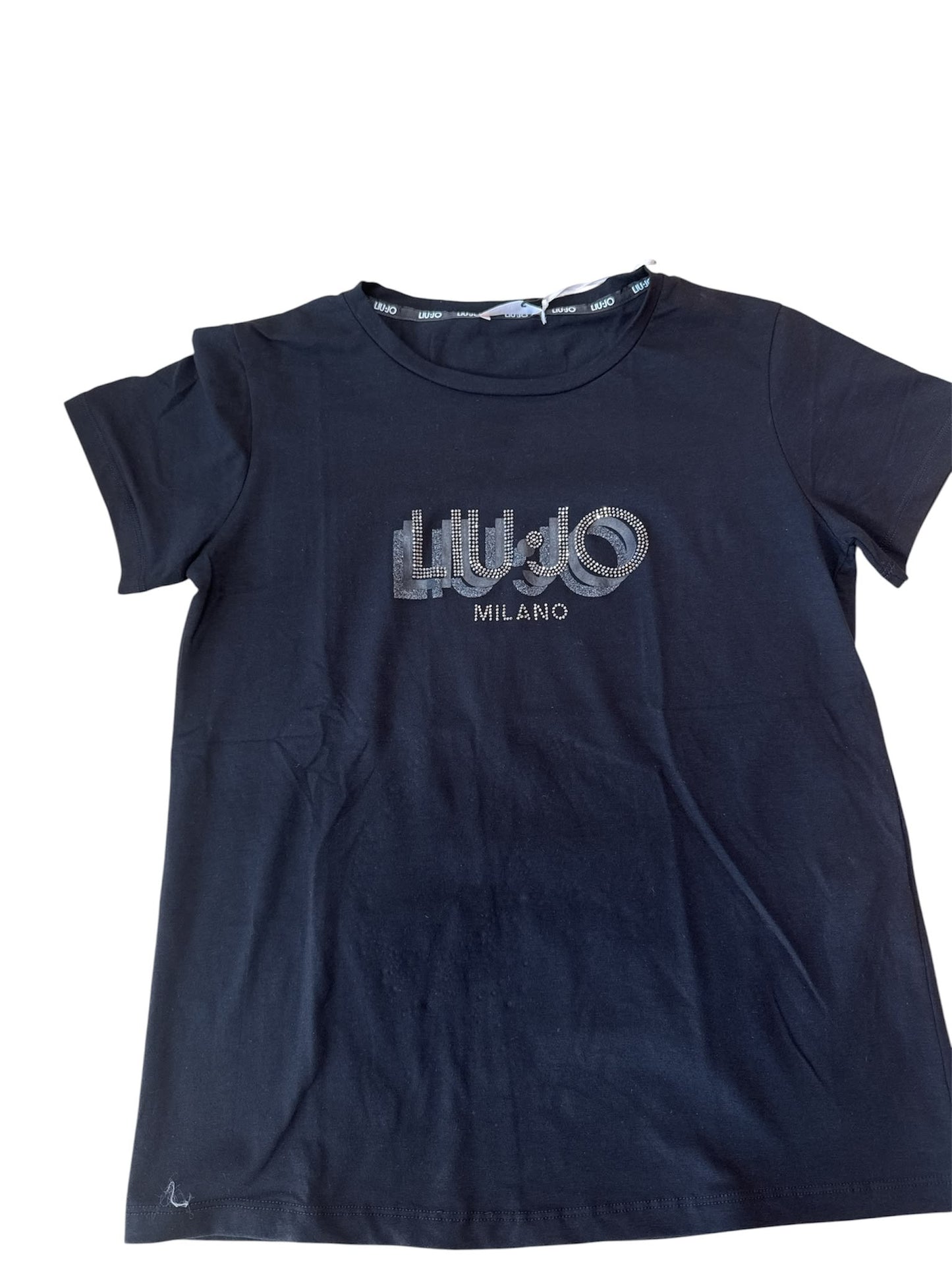 T-shirt donna LIU JO con maxi logo 3D 003