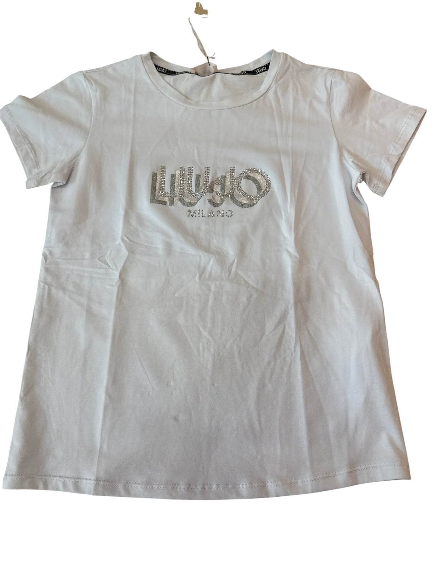 T-shirt donna LIU JO con maxi logo 3D 003