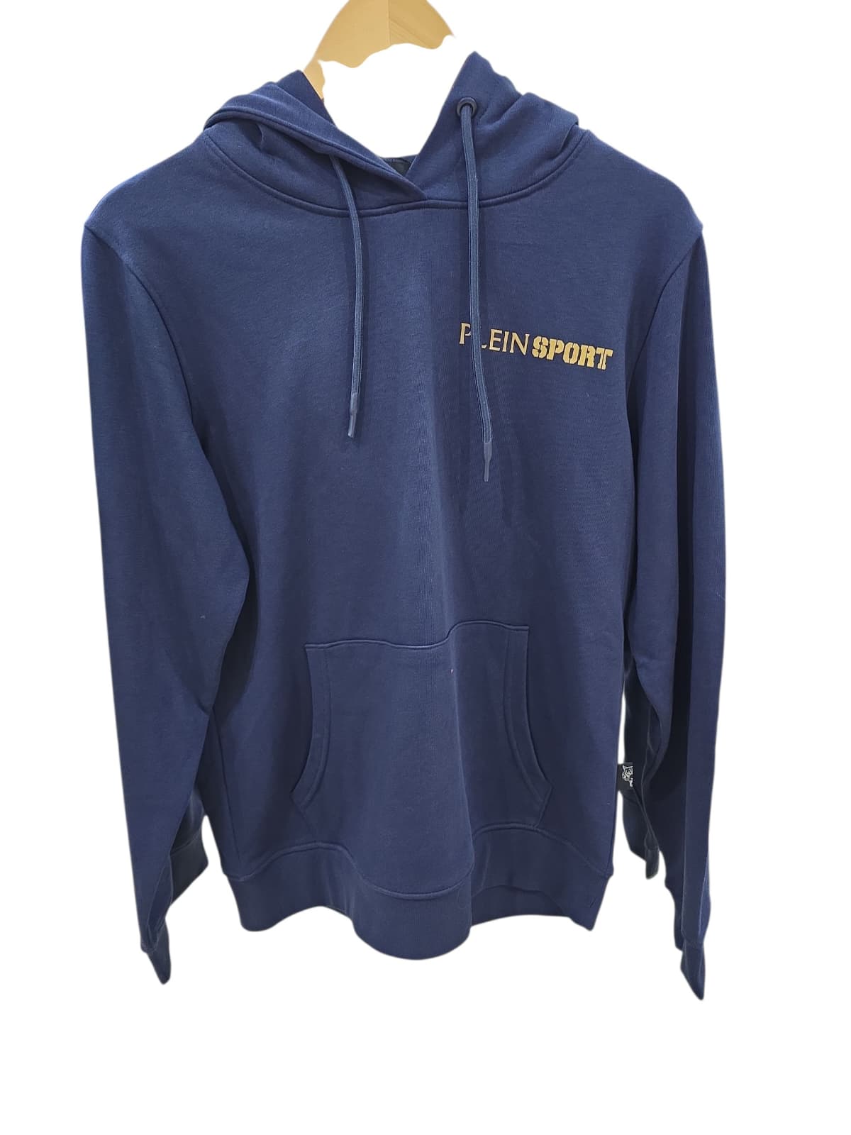 Felpa PLEIN SPORT maxi logo alla shiena e dettagli