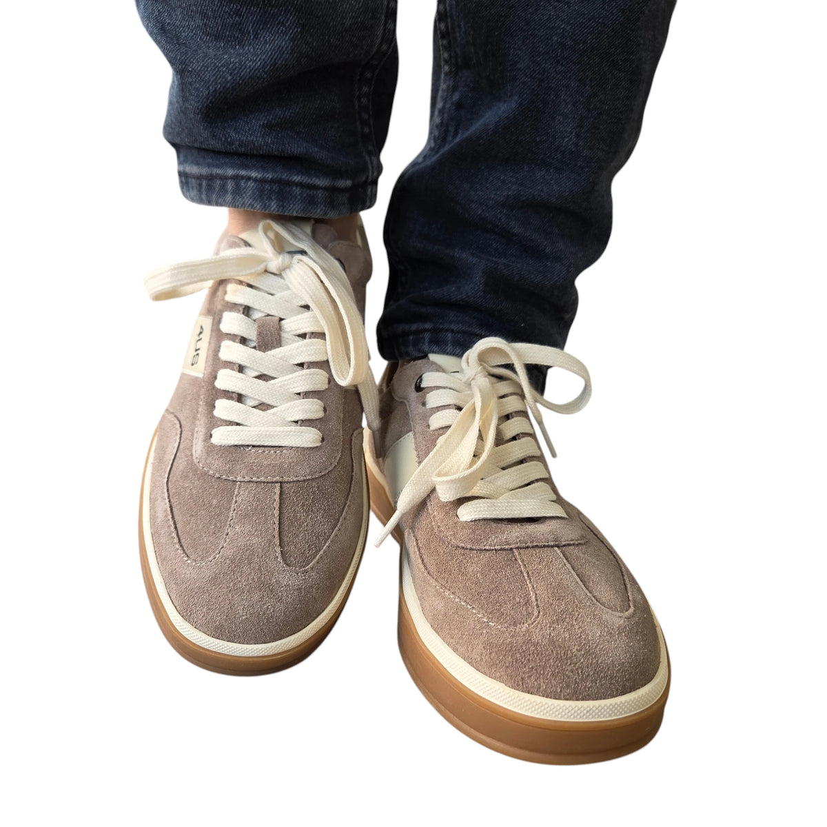 Sneakers 4US Paciotti Scamosciata  KHAKI