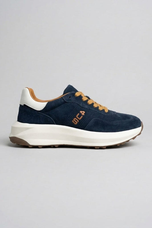 Sneakers 4US Paciotti BLUE scamosciata