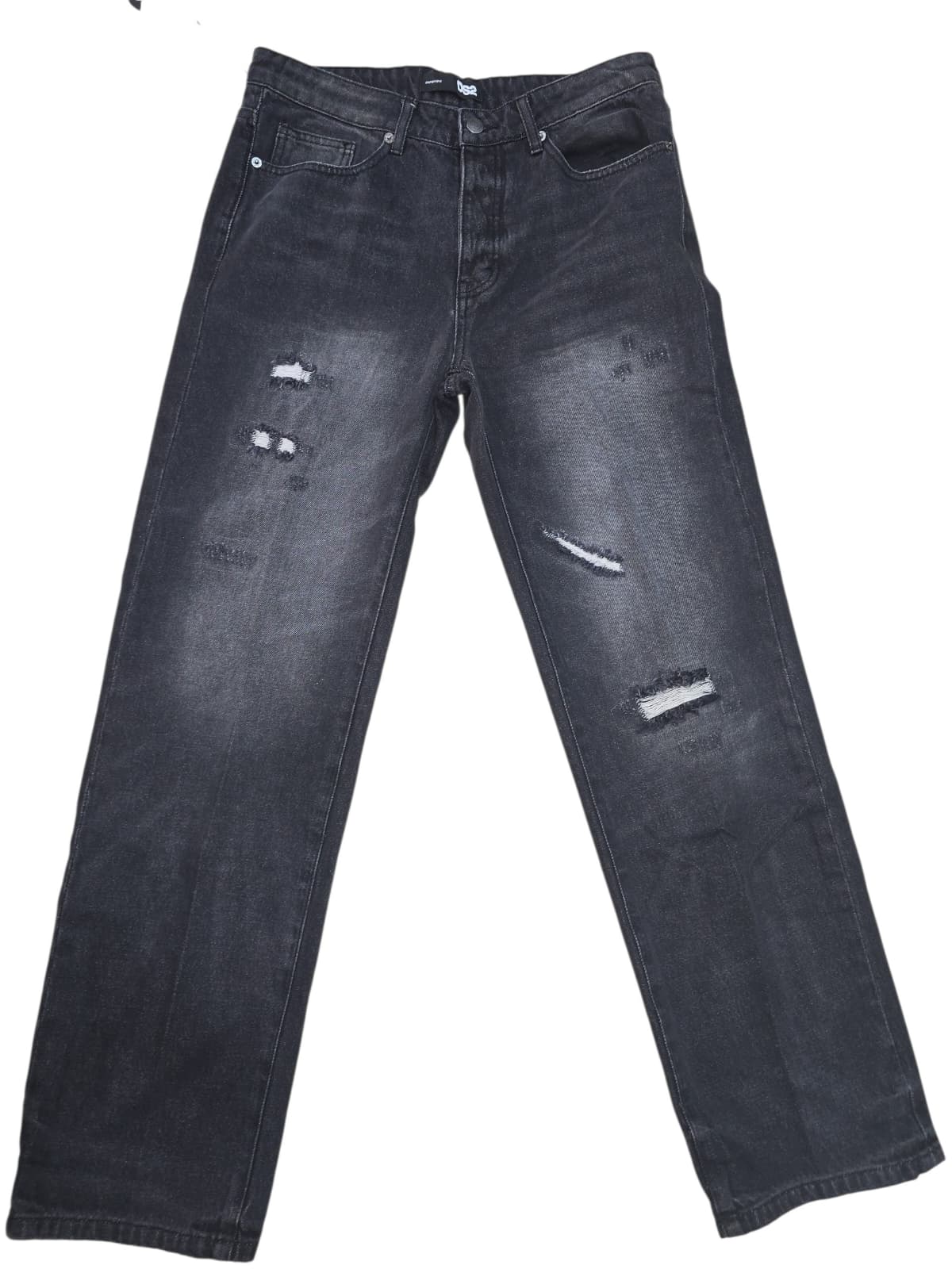 Jeans DROPSEASON2 strappati logo dietro la tasca
